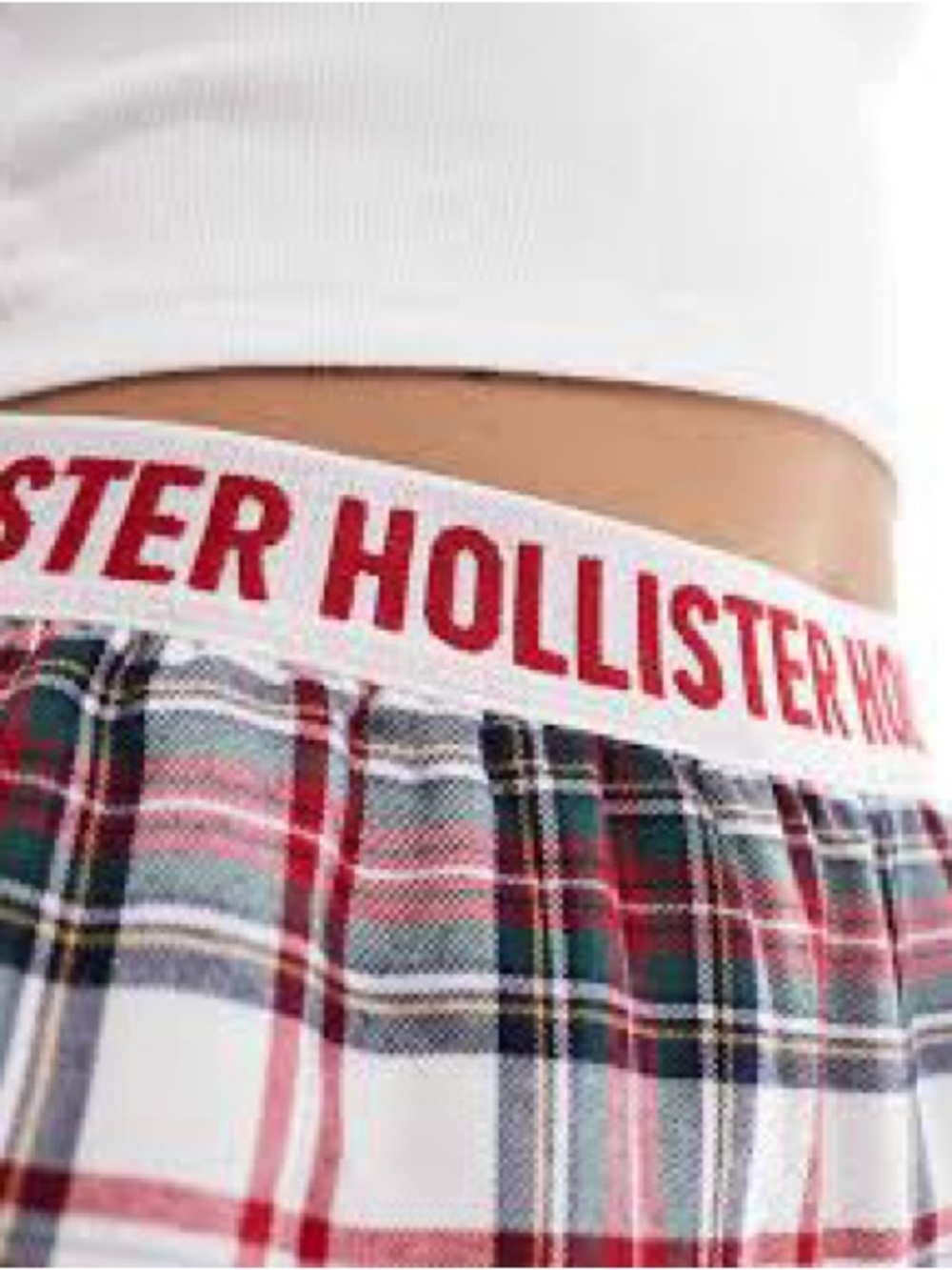 NWT Hollister Plaid Sleep Shorts – Size Small